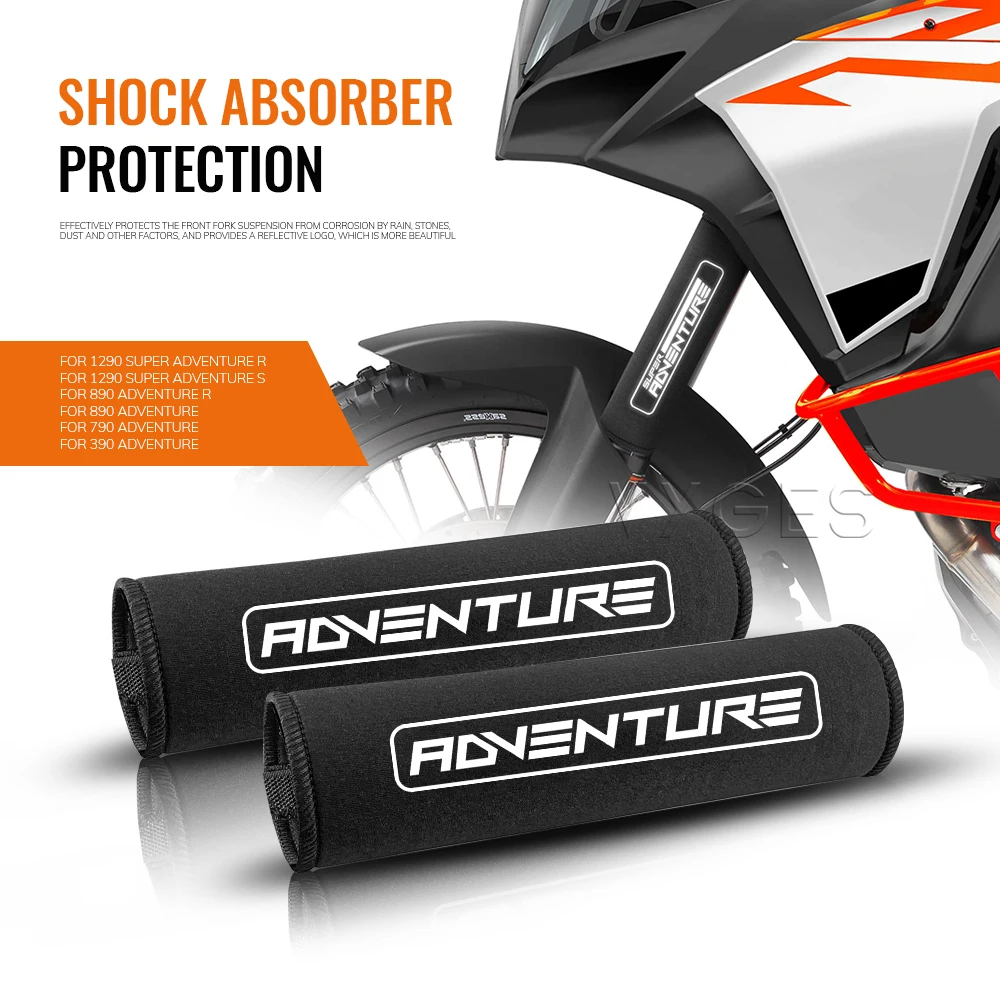 Fork Protectors KTM 790 Adventure 19- R&G (FP0222BK) main image 1