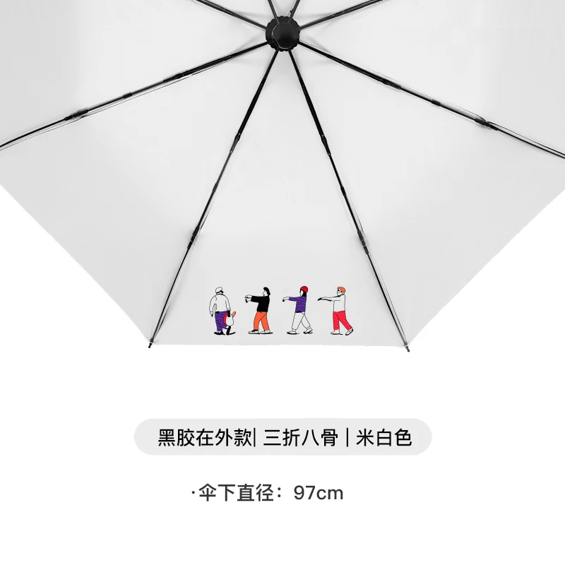 Ombrello A Doppio Strato Pieghevole Antivento Simpatici Bambini Anti Uv Umbrella Academy Stand Anime Guarda Chuva Prodotti Per La Casa