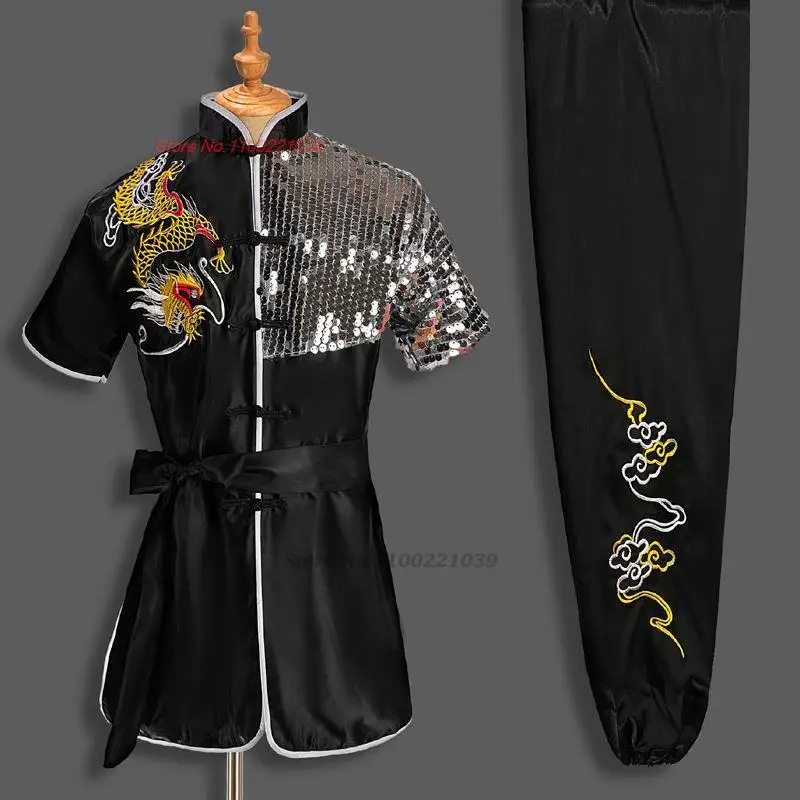 Chinesische Vintage Wushu Kleidung Drachenstickerei Kung Fu Uniform Martial Arts Kostüm 13 S1dc216aa9c054a19ab00369b545ded01O