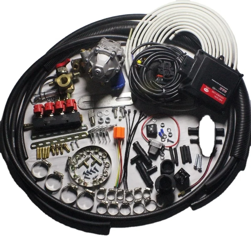 Kit de conversión CNG para coche AEB MP48 ECU estilo 4Cly, equipo de