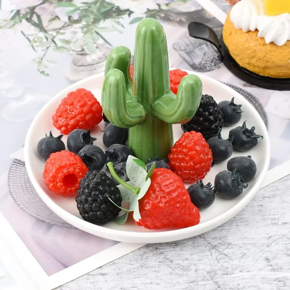 20pcs Artificial Fruits and Vegetables Raspberry Fake Fruit Wedding Decor Props