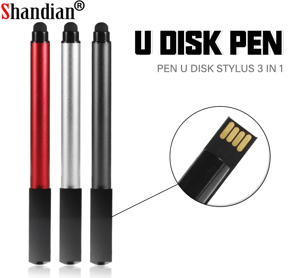 

SHANDIAN Pen Flash Drive USB 2.0 External Storage 8GB 16GB 32GB 64GB 128GB U Disk Pen Drive Memory Stick USB Stick Memory Card