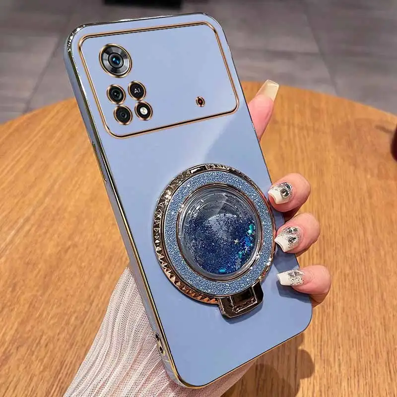 X4Pro Circular Support Plating Phone Case Cover