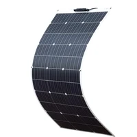 Solar Panel Solar cell Panneaux solaires à cellules monocrystallines, 100W, 200W 400W 600W 1000W 120W capacité 12/24 V, 2-4-10 unités  Solar Panels, pour alimentation de Yacht, véhicule, navire à vapeur  Solar Panels 3