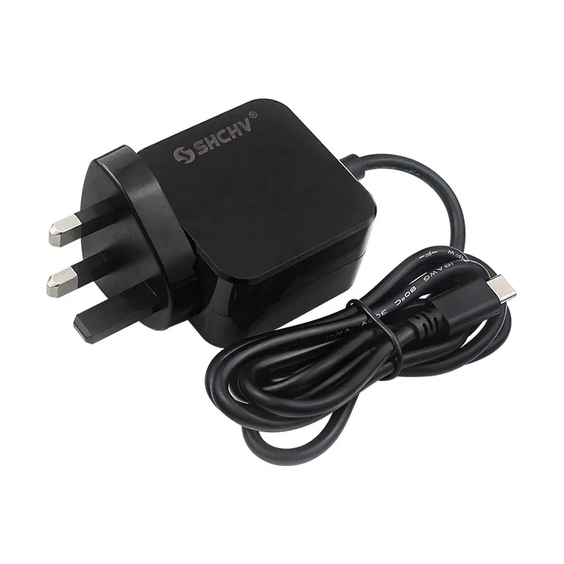Raspberry Pi 5 Power Adapter PD 27W 5.1V 5A USB-C Power Supply EU US UK Plug Charger For RPI 5 Pi5