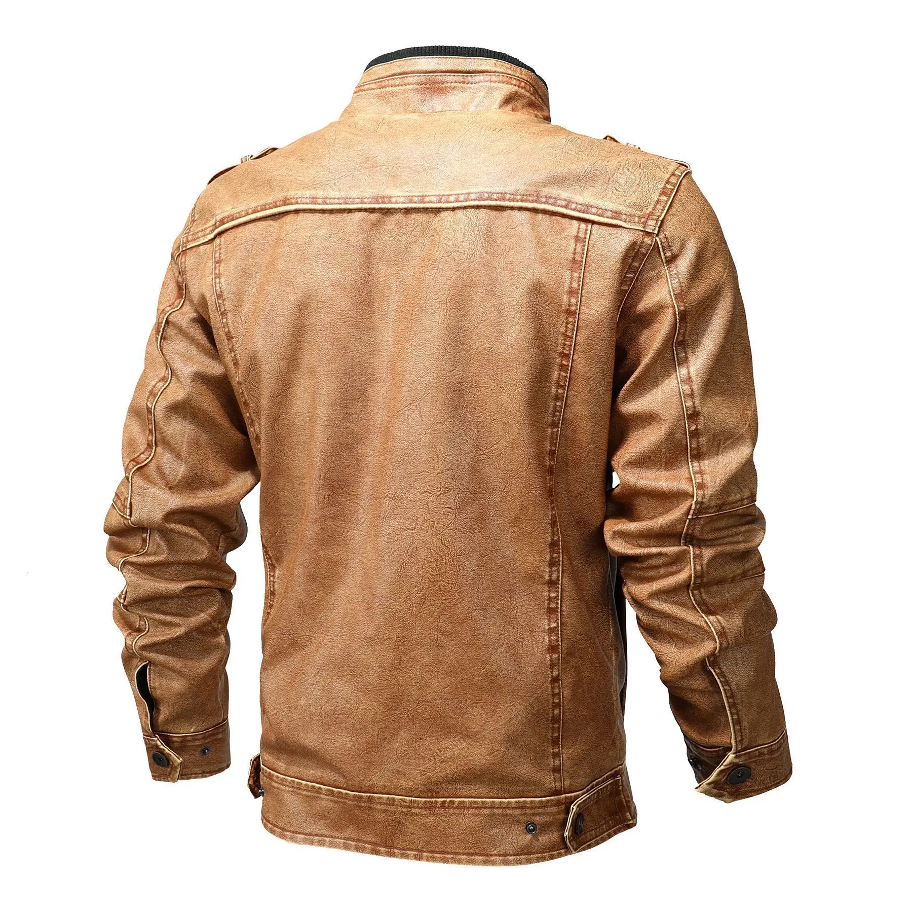 Dark Pgs™ Leather Jacket