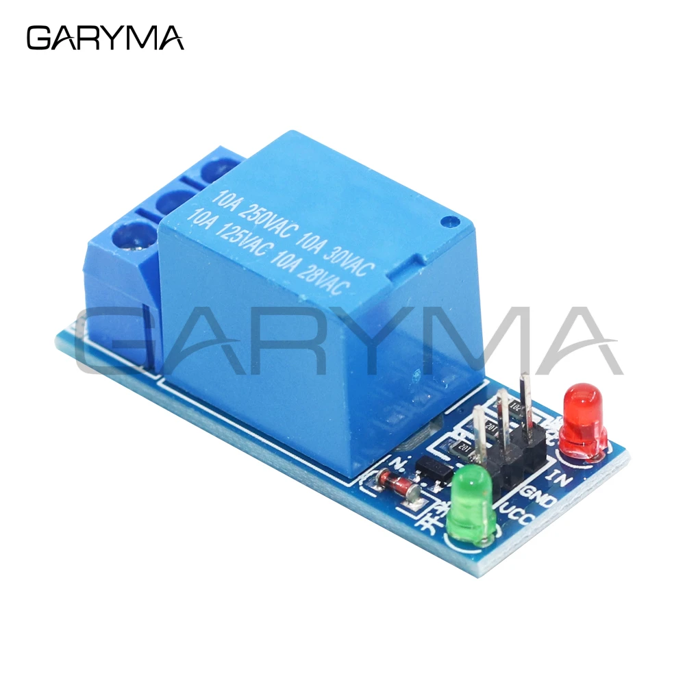 5v Low Level Trigger One 1 Channel Relay Module Interface Board Shield ...