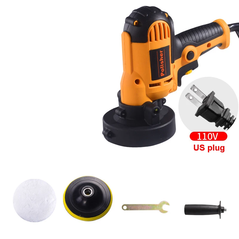 Electric Car Polisher 220V 700W Auto Polishing Machine Adjustable Speed Sander Waxing Tools Car Accessories Power Tool