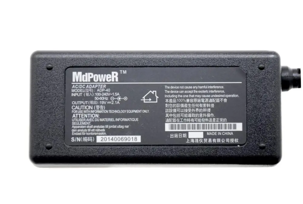 LG 모니터 LCD TV 용 19V 2.1A /1.6A AC 어댑터 전원 공급 장치 코드 32LH510 LCAP21C LCAP25B ADS-45SN-19-3 E2251S E2251T E2051S