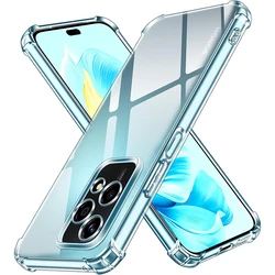Durable Shockproof Silicone Soft Case - Ultra-Thin Clear Protective Back Cover for Honor 70 Lite
