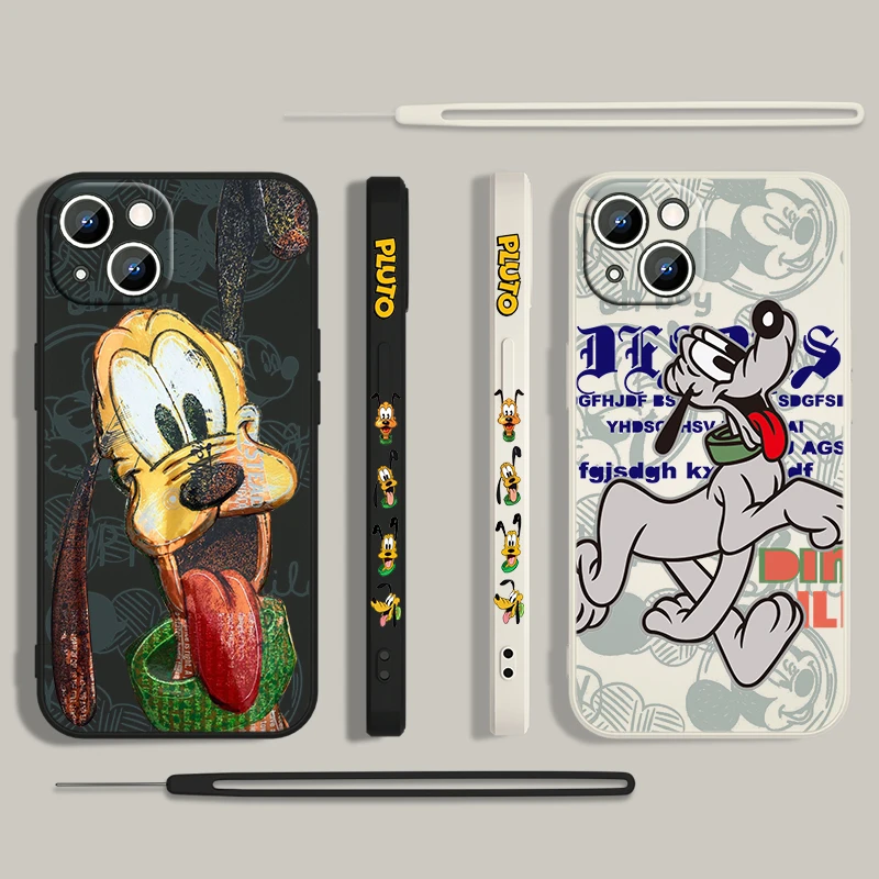 Disney Mickey's Dog Pluto Phone Case For Apple iPhone 15 14