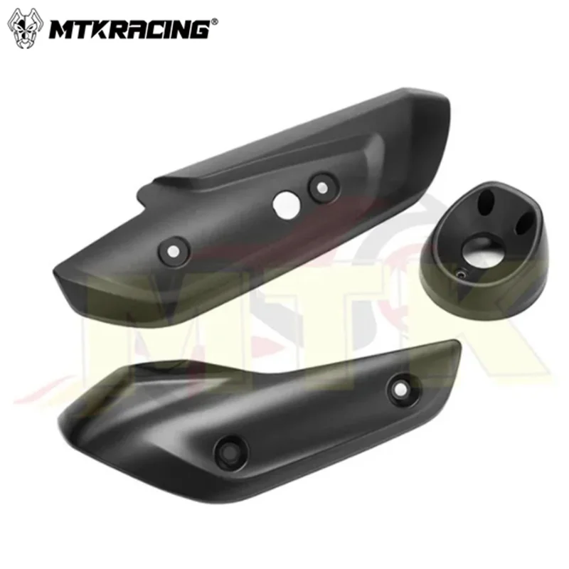 Scudo Termico Per Scarico TMAX530 2013-2017 | Protezione Marmitta In ABS Cromato | Copertura Isolante Per Moto