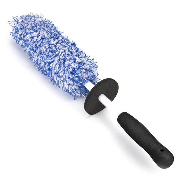 Car Wash Super Brush Microfiber Wheels Brush Non-Slip soft Handle Easy To  Cleaning car wheel Spokes Car Accessories - AliExpress