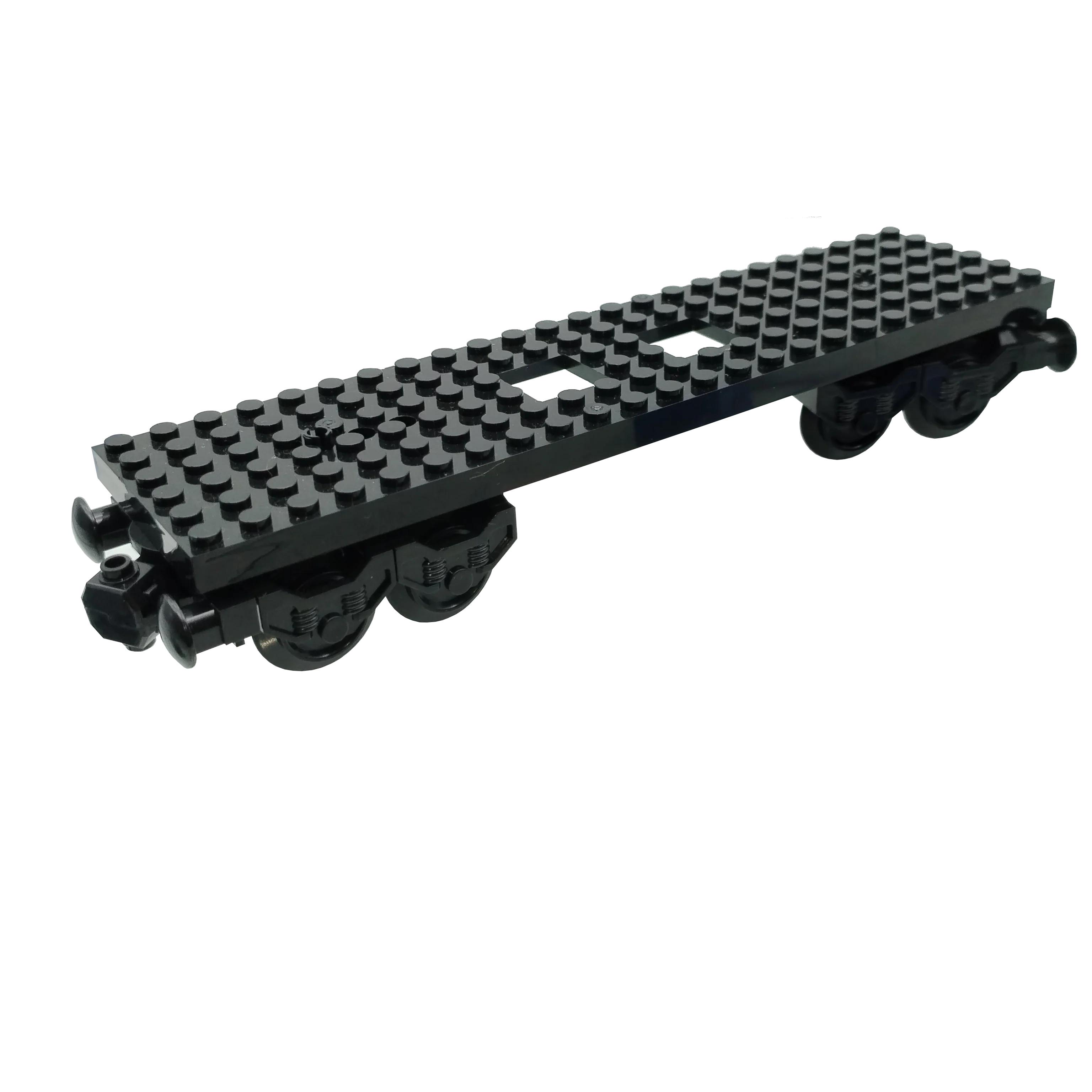 Technische MOC-Spielzeuge für City Train 6x24 Basisradwagen Bausteine Montierte Teile Kreative Idee DIY Geschenk – Detail 3