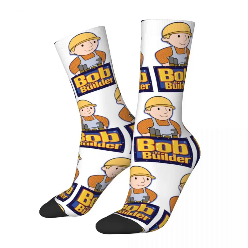 

All Season Casual Men's Women's Bob The Builder Confident Socks Can We Fix It Accessories Cozy Socks Super Soft Best Gifts