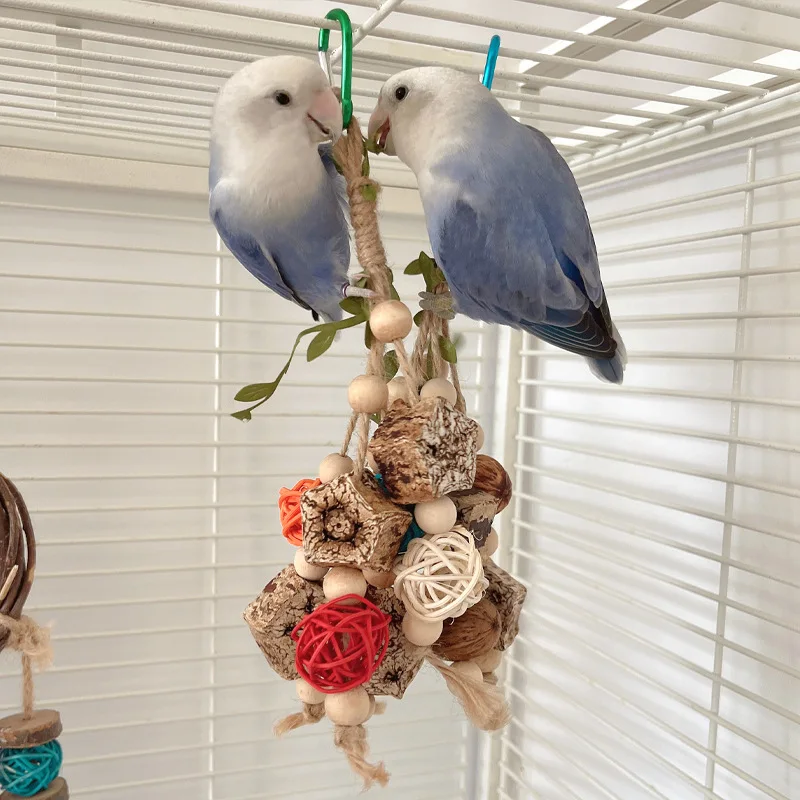 Colorful Hanging Bird Toy 5