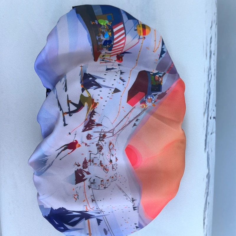 Customer Pattern Soft Bag Snowboard Goggles Protective Cover Hot Sale Microfiber Ski Goggle Lens Cover 3