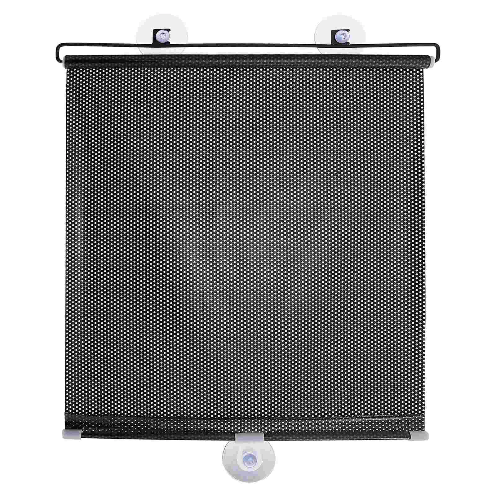 

Blackout Roller Blinds Suction Cup Sun Shade Car Kitchen UV Proof Curtain Screen