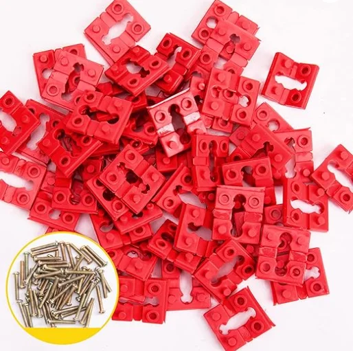 Enhanced Red Electrical Box Outlet Spacers for Secure Plug and Switch Installation