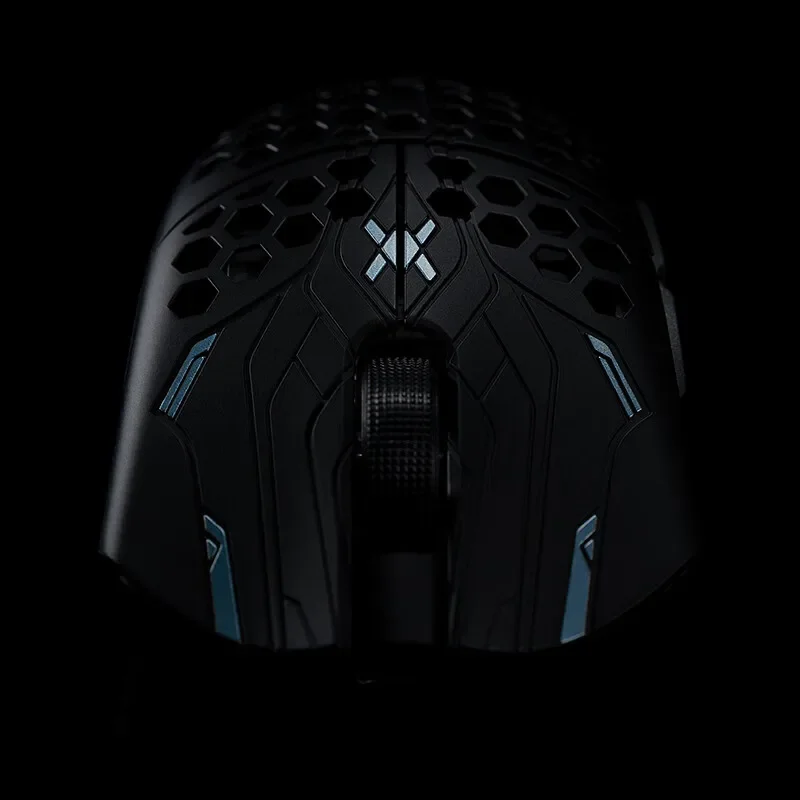 FINALMOUSE UltralightX Wireless Mouse Dual Mode Low Latency Lightweight Gaming Mouse Mixed Carbon Fiber Material Pc Gamer Gifts