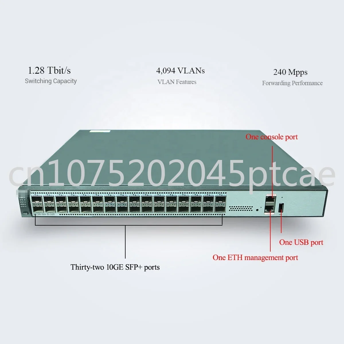 

Switch S6720-32X-SI-32S-AC 32 Ports Network Switches
