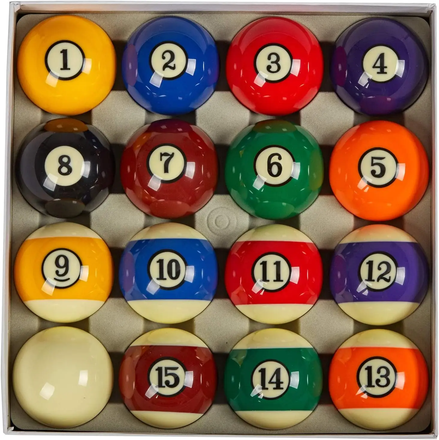 

billiards,Grade Billiard Pool Ball Set,2-1/4" Regulation Size & Weight Full 16 Resin Balls