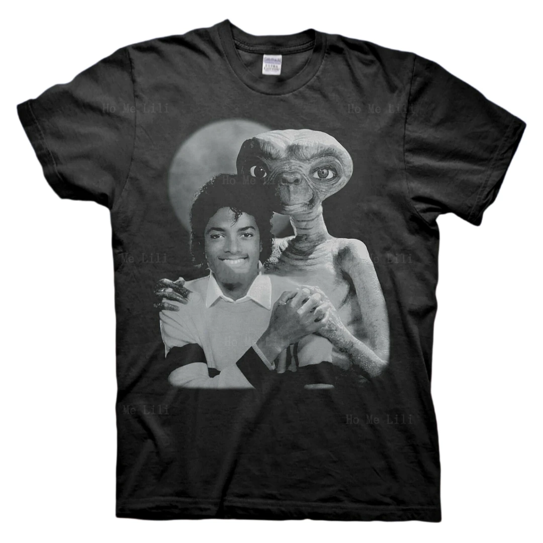 Michael Jackson E.T. La Maglietta Extra Terrestre Manica Corta Personalizzata