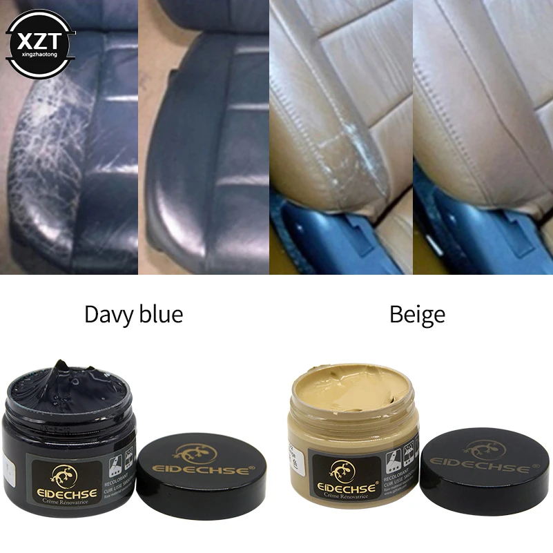 Car Care Kit Liquid Leather Skin Cleaner Refurbish Repair Tool Auto Seat Sofa Coats Holes Scratch Crack Restoration For Shoe Car