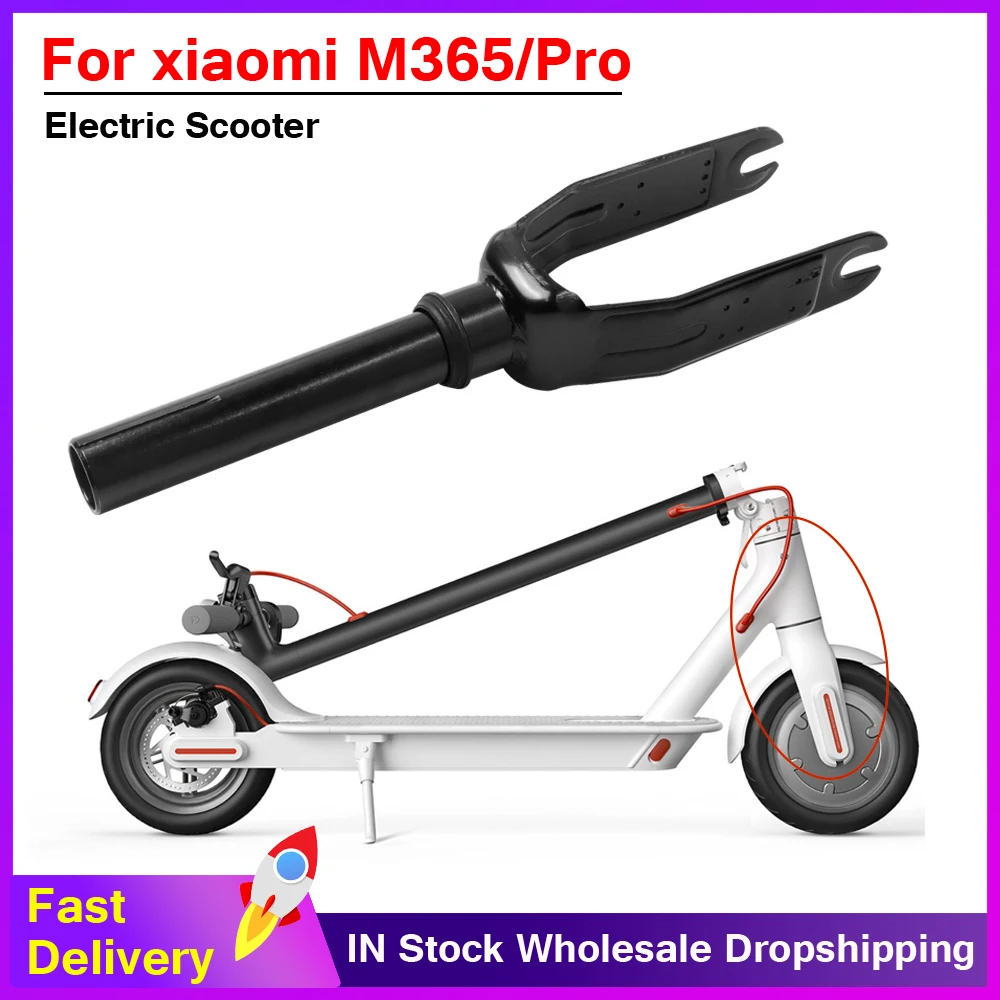 For Xiaomi M365 Electric Scooter Front Fork Aluminum Alloy Wheel Bracket Forks Skateboard Accessories Replacement Parts | Спорт и