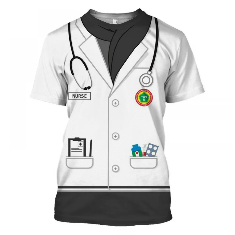 thumbnail image 1 of Camiseta de capitán de la marina para hombre, uniforme de la marina, cosplay, unisex, para fiestas de yates y rock, disfraz de Halloween, carnaval, camisetas con estampado 3D para hombre, 1 of 5