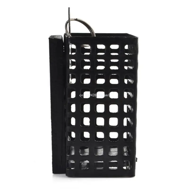 Fishing Tackle Cage Fishing Carp Baits Iron Cage Feeders Basket Trap Lure Holder