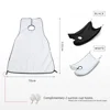 Beard Catcher Cape Bib Mirror Suction Cup Apron Hair Shave Beard Catcher Clean Care Waterproof Floral Cloth With Two Suctio 4
