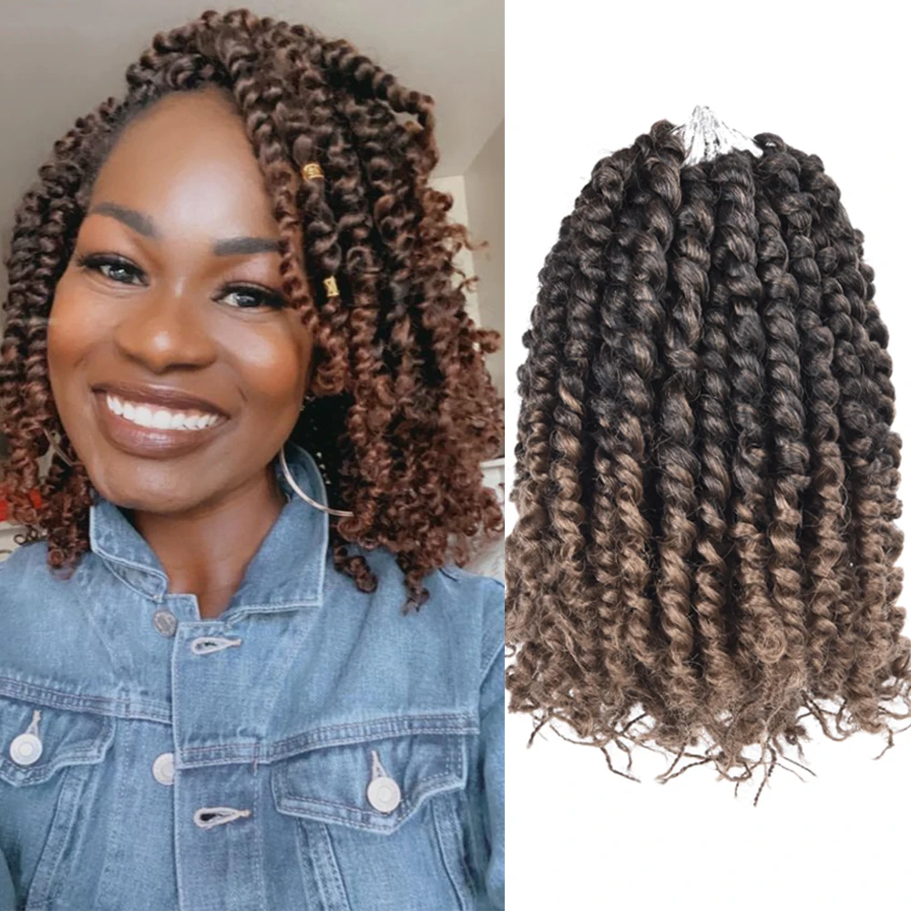 braiding hair Pre-twisted Passion Twist Crochet Hair for Black Women Crochet Braids Pre-looped Synthetic Braiding Hair Extensions