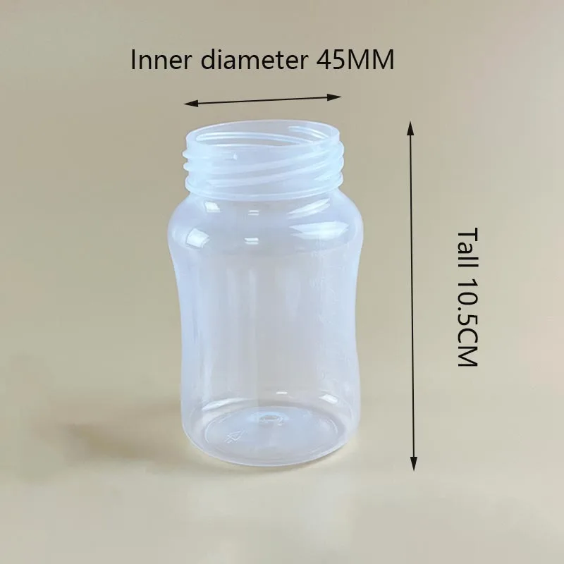 180ml Breast Milk Storage Bottle Wide Neck Infant Newborn Food Freezer Breast Milk Storage Bottle Compatible with Spectra