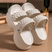 Comwarm Fashion Women's Slippers Platform Outdoor Female Slides Slip On Concise Slides EVA Soft Sole Comfortable Women's Sandals - Image 5