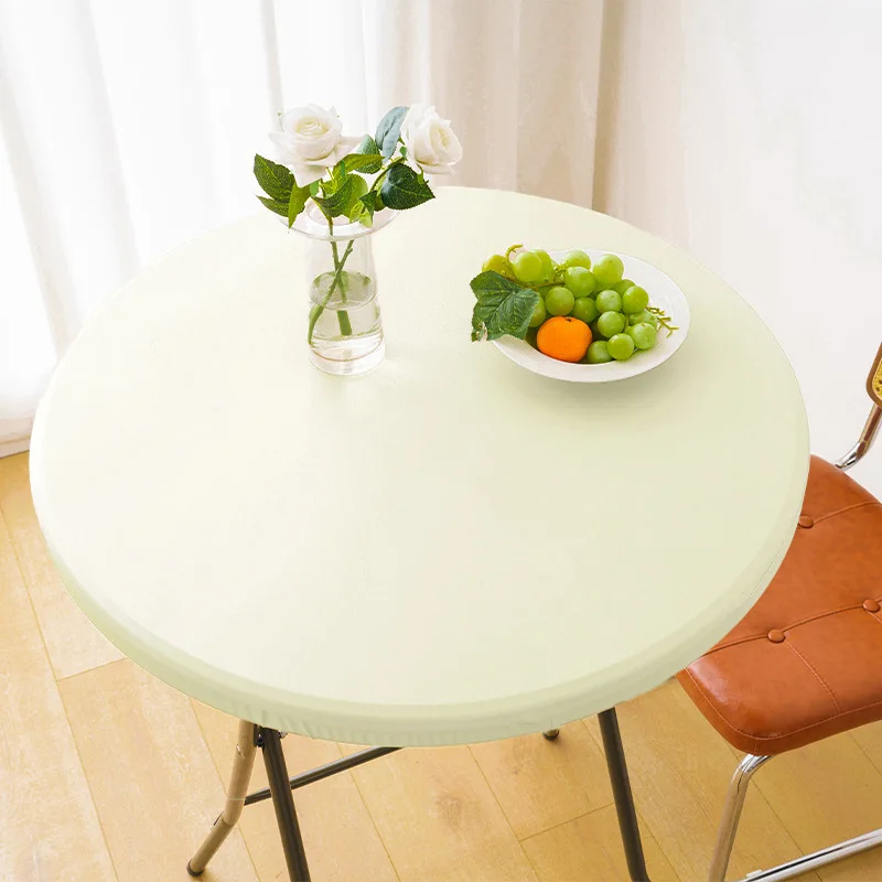 Enhanced Waterproof and Oil-Resistant Elastic Table Cover for Indoor and Outdoor Use