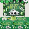 Soccer Tablecloth Sport Birthday Table Cover Football Birthday Decorations Plastic Sport Theme Party Decor Party Supplies 5