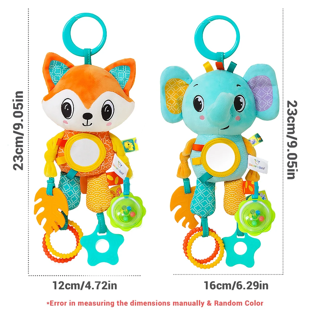 Plush Sensory Crinkle Toy 6