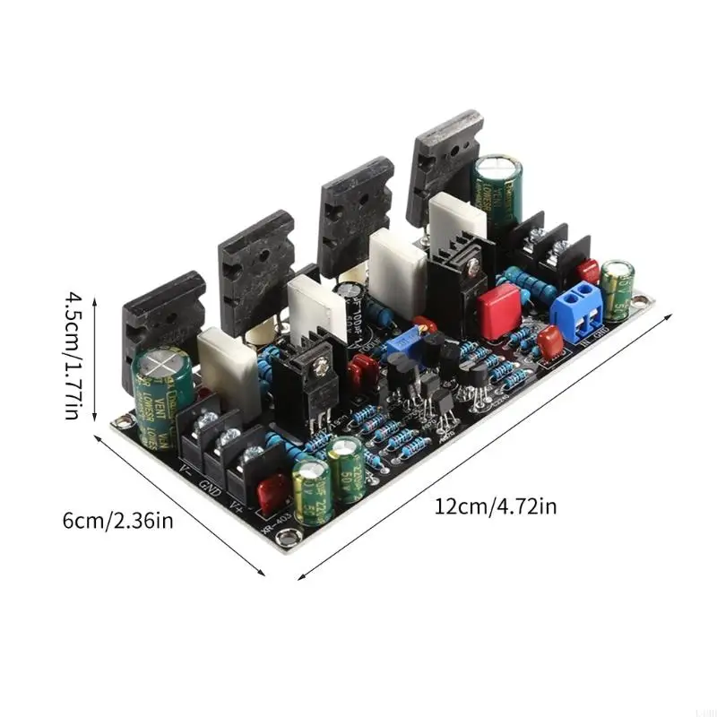 200W 모노 앰프 보드 A1943 C5200 모듈 스피커 서브우퍼용 후면 전력 증폭기 보드