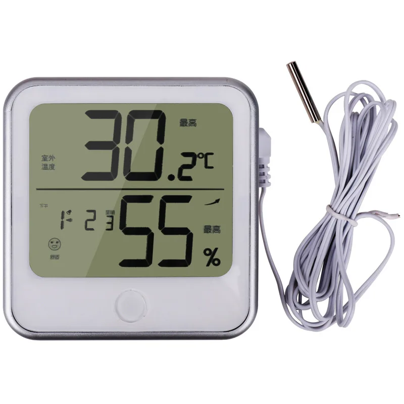 

Mini Digital Lcd Indoor Temperature Sensor Humidity Meter Hygrometer Gauge Office Electronic High Precision Thermometer