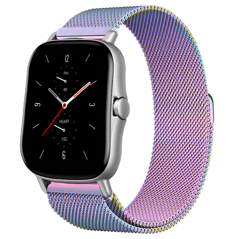 Magnetic Metal Mesh Smartwatch Bracelet Strap