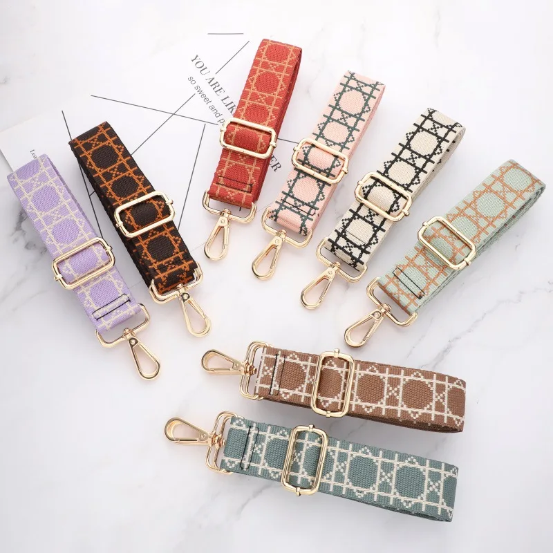 

Women Handbag Wide 3.8cm Belt Shoulder Crossbody Bag Strap Replacement Adjustable Strap Bag Part Accessory Belt For Bag 130cm