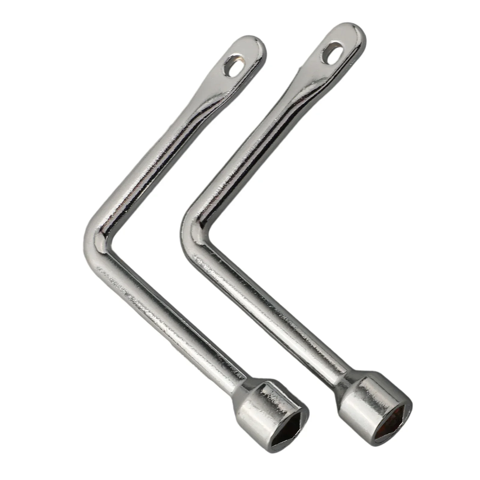 Triangle Key Wrench Zinc Alloy Silver Elevator Door Keys Triangular Key Socket Electric Control Cabinet Manual Wrenches 2pcs