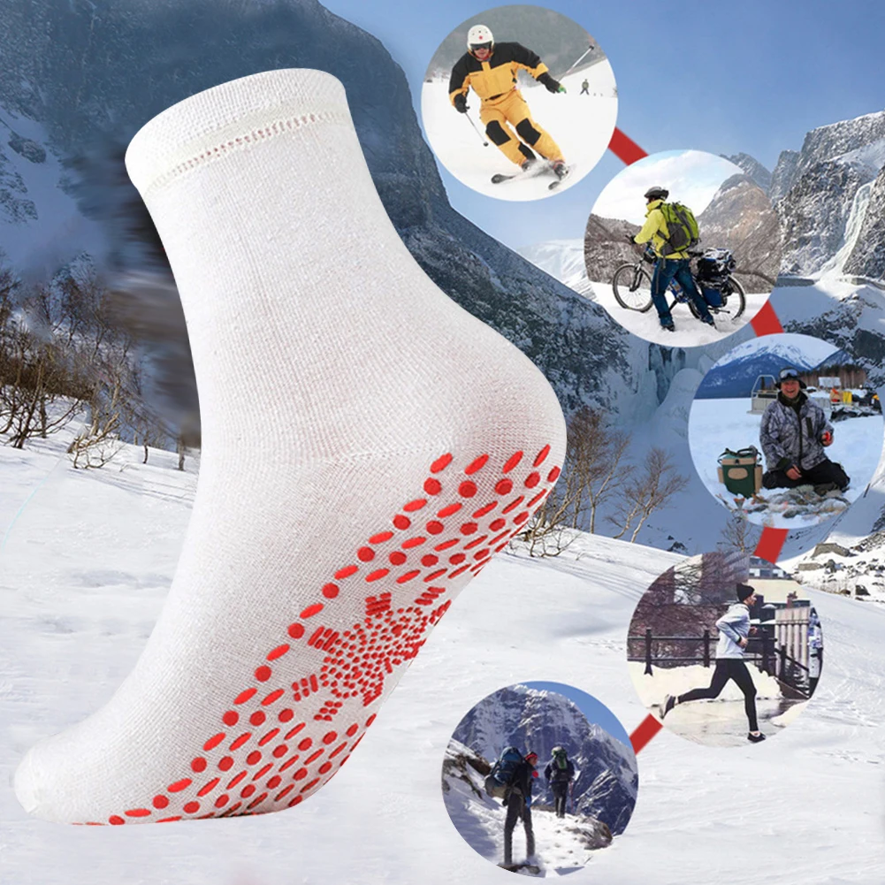 Thick Warm Socks Winter Comfortable Multifunctional Sports Warm Stockings Anti-Freezing Anti-Fatigue for Fishing Camping