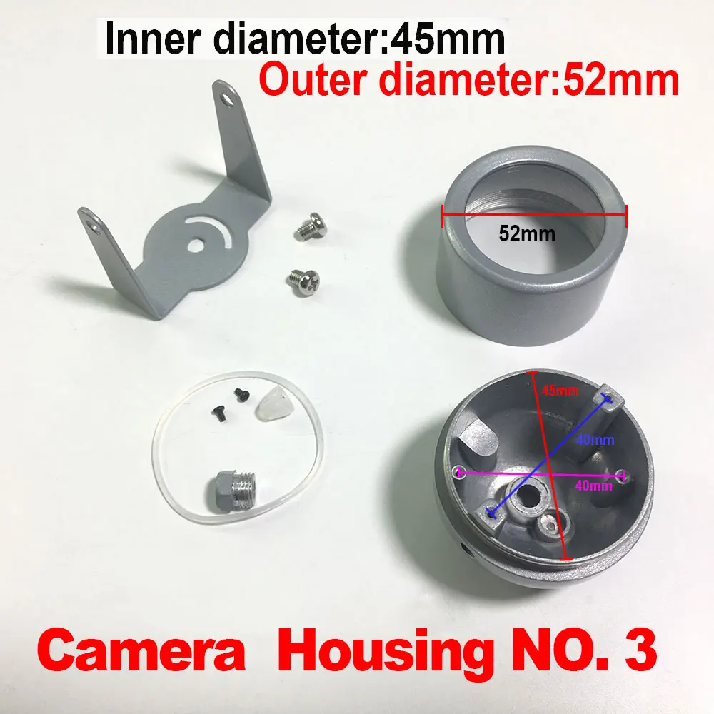 Security Camera Cover CCTV Camera Housing IP66 IR Waterproof Metal