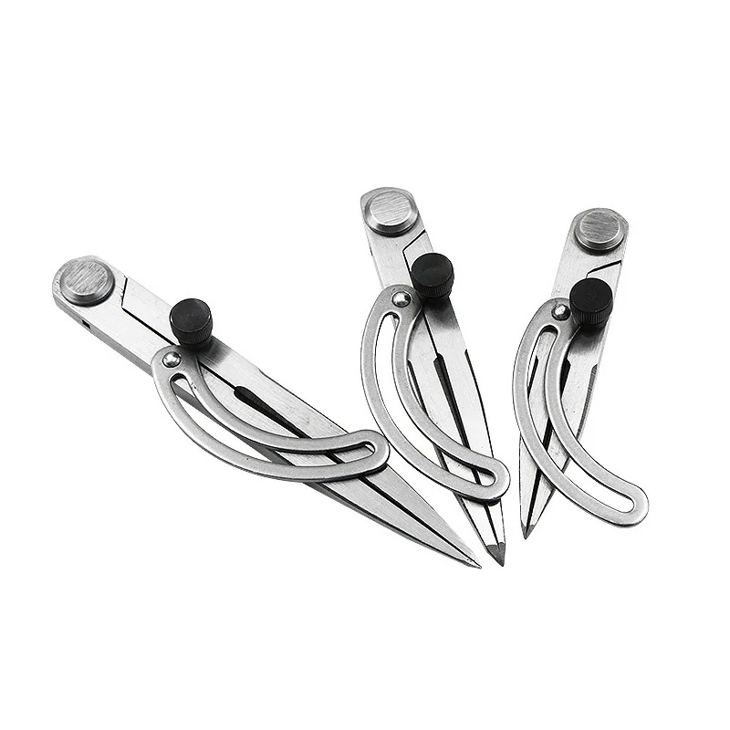 

Spacing planning, compasses, wood industry, carbon steel head, sideline, sideline, leather tool