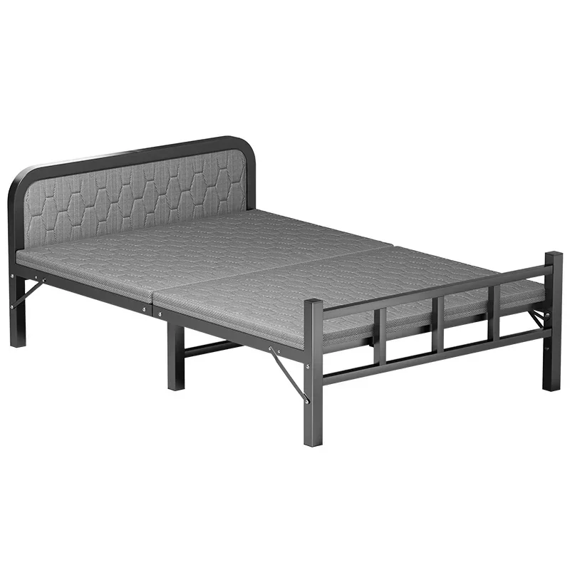 1L-Folding-Bed-Single-Household-Simple-Extra-Reinforced-Lunch-Break ...