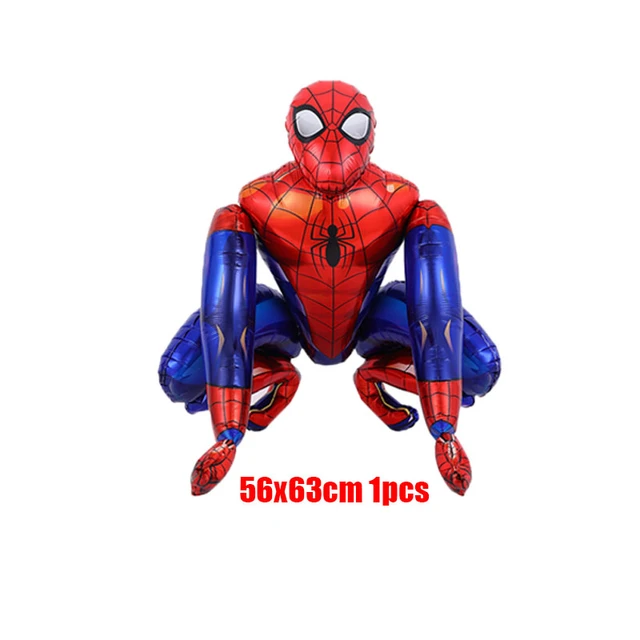 Lot de 10 badges personnalisés anniversaire ou fête - spiderman