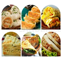 220V Electric Dumpling Frying Pot Fried Buns Machine Fried Gyoza Griddle Crepe Pancake Dumpling Fryer Cooker 2
