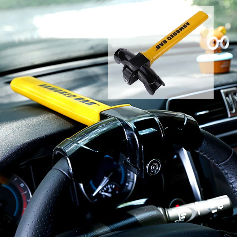 KRASER KR839B Antirrobo Coche Barra Bloqueo Volante Cepo, Cerradura